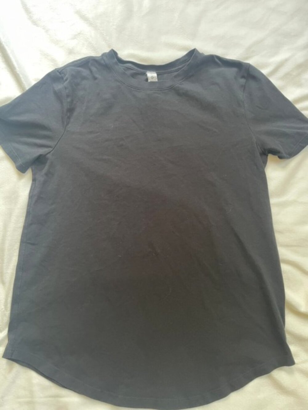 Lululemon Women’s Short Sleeve T-Shirts Top, Black, Size 2